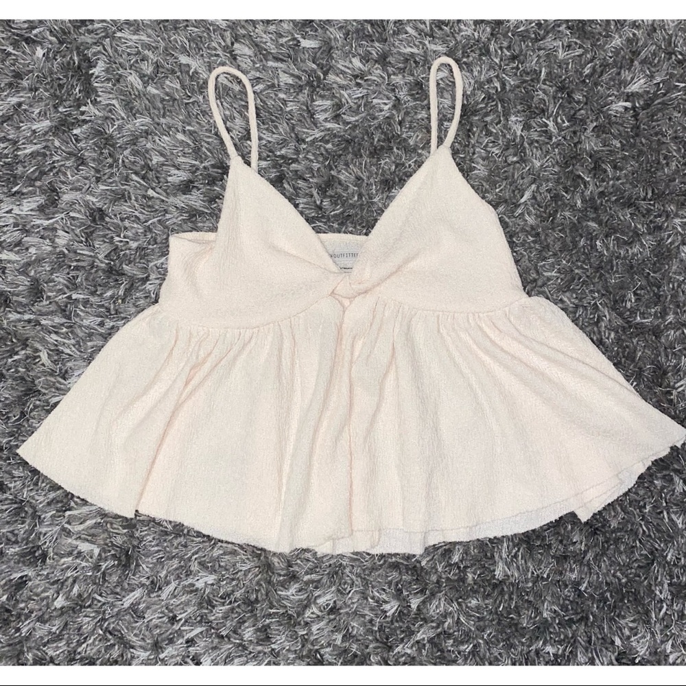 NWOT Urban Outfitters Marigold Cutout Babydoll Top